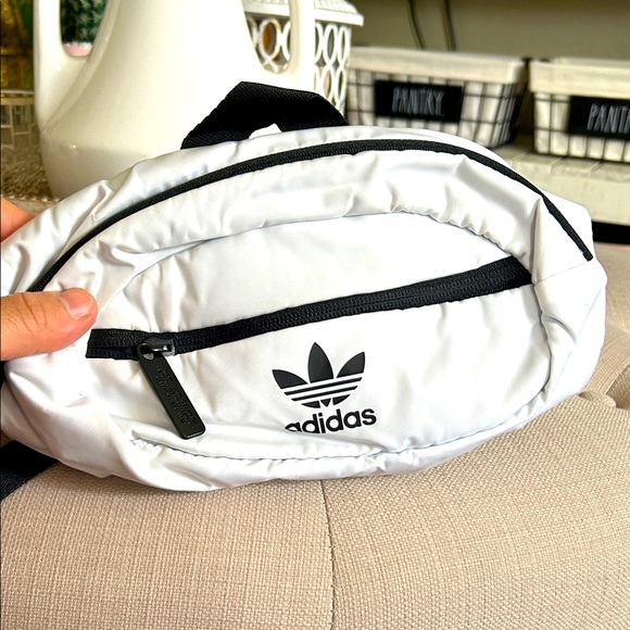 adidas White Belt Bag - Picture 2 of 6